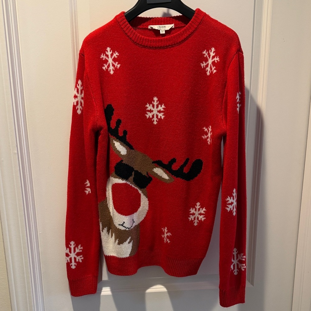 Kids Holiday Reindeer Sweater – Perfect for Next Christmas